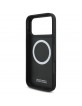 BMW iPhone 17 / 18 Pro Max Hülle Case MagSafe M Perforated Stripe Grau
