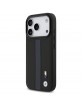 BMW iPhone 17 Pro / 18 Pro Hülle Case MagSafe M Perforated Stripe Schwarz