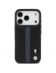 BMW iPhone 17 Pro / 18 Pro Hülle Case MagSafe M Perforated Stripe Schwarz
