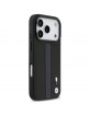 BMW iPhone 17 Pro / 18 Pro Hülle Case MagSafe M Perforated Stripe Schwarz