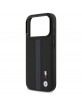 BMW iPhone 17 Pro / 18 Pro Hülle Case MagSafe M Perforated Stripe Schwarz