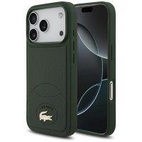Lacoste iPhone 17 Pro Hülle Case Bliss MagSafe Grün