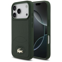 Lacoste iPhone 17 Pro Hülle Case Bliss MagSafe Grün