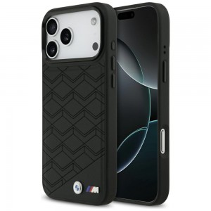 BMW iPhone 17 / 18 Pro Max Hülle Case MagSafe M Shape Schwarz