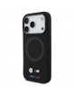 BMW iPhone 17 Pro / 18 Pro Hülle Case MagSafe Silicon M Tricolor Schwarz