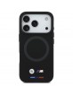 BMW iPhone 17 Pro / 18 Pro Hülle Case MagSafe Silicon M Tricolor Schwarz