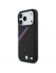 BMWiPhone 17 Pro / 18 Pro Hülle Case MagSafe M Perforated Tricolor Schwarz