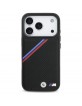 BMWiPhone 17 Pro / 18 Pro Hülle Case MagSafe M Perforated Tricolor Schwarz