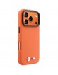 BMW iPhone 17 Pro Max Hülle Case MagSafe Stand Camera Frame Orange