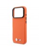 BMW iPhone 17 Pro Max Hülle Case MagSafe Stand Camera Frame Orange