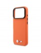 BMW iPhone 17 Pro Hülle Case MagSafe Stand Camera Frame Orange