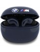 BMW Bluetooth Headphones TWS with Printed Logo, Navy Blue