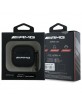 AMG Mercedes AirPods 4 Hülle Case Cover Echtleder Schwarz