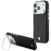 BMW iPhone 17 Pro Hülle Case MagSafe Stand Camera Frame Schwarz