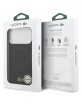 Lacoste iPhone 17 Pro Max Hülle Case Silikon Metal Logo Frame MagSafe Blau