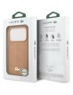 Lacoste iPhone 17 Pro Hülle Case Monogramm Gold Logo MagSafe Rosa