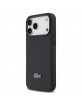 Lacoste iPhone 17 Pro Max Hülle Case Petit Pique Lacquer Logo MagSafe Marine