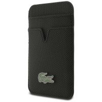 Lacoste Petit Pique Wallet Magsafe Card Holder Schwarz