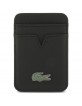 Lacoste Petit Pique Wallet Magsafe Card Holder Schwarz