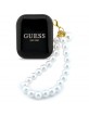 Guess Bluetooth Headphones TWS Pearl Strap Black
