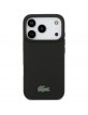 Lacoste iPhone 17 Pro Hülle Case + Wallet Petit Pique MagSafe Schwarz