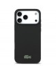 Lacoste iPhone 17 Pro Max Hülle Case + Wallet Petit Pique MagSafe Schwarz