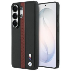 BMW Samsung S26 Ultra Hülle Case Perforated Stripe Rot MagSafe Schwarz