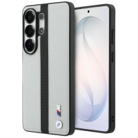 BMW Samsung S26 Ultra Hülle Case Perforated Stripe MagSafe Grau