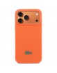 Lacoste iPhone 17 Pro Max Hülle Case Petit Pique Lacquer MagSafe Orange