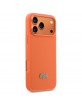 Lacoste iPhone 17 Pro Max Hülle Case Petit Pique Lacquer MagSafe Orange