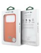 Lacoste iPhone 17 Pro Case Petit Pique Lacquer MagSafe Orange