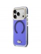 Lacoste iPhone 17 Pro Hülle Case Frosted Shockproof MagSafe Marine