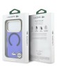 Lacoste iPhone 17 Pro Hülle Case Frosted Shockproof MagSafe Marine