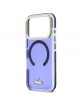 Lacoste iPhone 17 Pro Max Hülle Case Frosted Shockproof MagSafe Marine