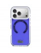 Lacoste iPhone 17 Pro Max Hülle Case Shockproof Frosted MagSafe Marine