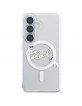 Karl Lagerfeld Samsung S26+ Plus Hülle Case KC Script MagSafe Transparent