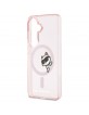 Karl Lagerfeld Samsung S26 Hülle Case Peekaboo Choupette MagSafe Rosa
