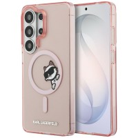 Karl Lagerfeld Samsung S26 Ultra Hülle Case Peekaboo Choupette MagSafe Rosa