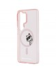 Karl Lagerfeld Samsung S26 Ultra Hülle Case Peekaboo Choupette MagSafe Rosa