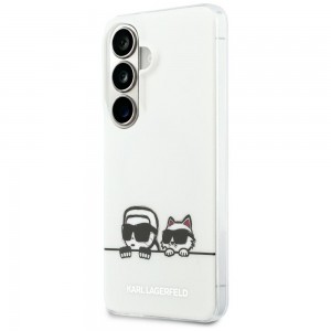 Karl Lagerfeld Samsung S26+ Plus Hülle Case Peekaboo MagSafe Weiß