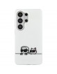 Karl Lagerfeld Samsung S26 Ultra Hülle Case Peekaboo MagSafe Weiß