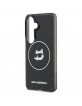 Karl Lagerfeld Samsung S26 Hülle Case Repeated Choupette MagSafe Schwarz