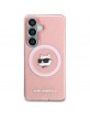 Karl Lagerfeld Samsung S26+ Plus Hülle Case Repeated Choupette MagSafe Rosa