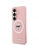 Karl Lagerfeld Samsung S26 Hülle Case Repeated Choupette MagSafe Rosa