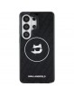 Karl Lagerfeld Samsung S26 Ultra Hülle Case Repeated Choupette MagSafe Schwarz