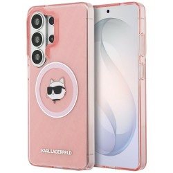 Karl Lagerfeld Samsung S26 Ultra Hülle Case Repeated Choupette MagSafe Rosa