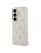 Guess Samsung S26+ Plus Hülle Case 4G Embossed Ring MagSafe Rosa
