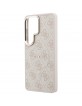 Guess Samsung S26 Ultra Hülle Case 4G Embossed Ring MagSafe Rosa