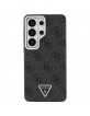 Guess Samsung S26 Ultra Hülle Case 4G MagSafe Strass Logo Schwarz