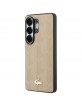 Lacoste Samsung S26 Ultra Hülle Case Monogram Gold Logo MagSafe Beige